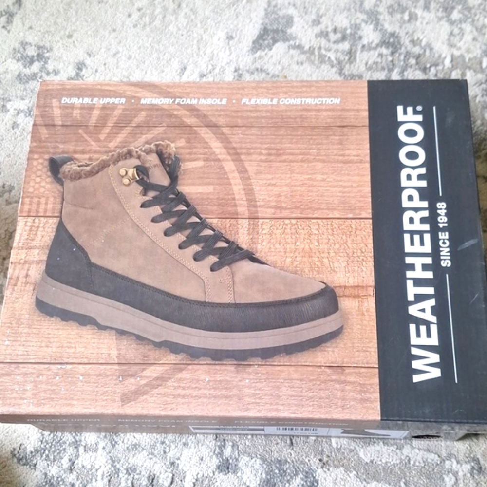 Men's weatherproof logjam style boots